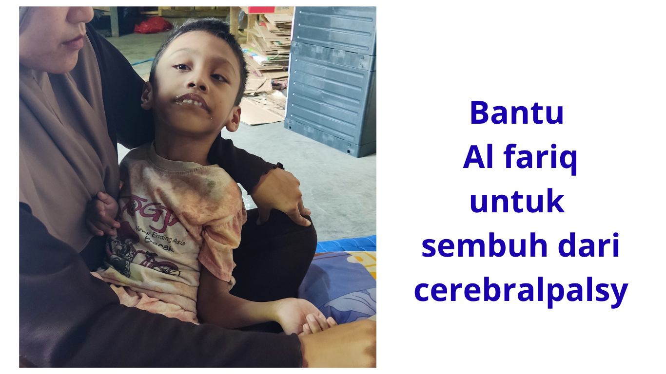 Bantu Al fariq untuk sembuh dari cerebralpalsy